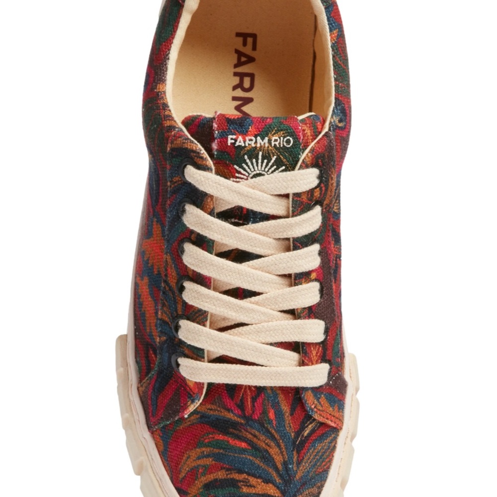 FARM Rio Platform Canvas Sneakers - Picture 2 of 6